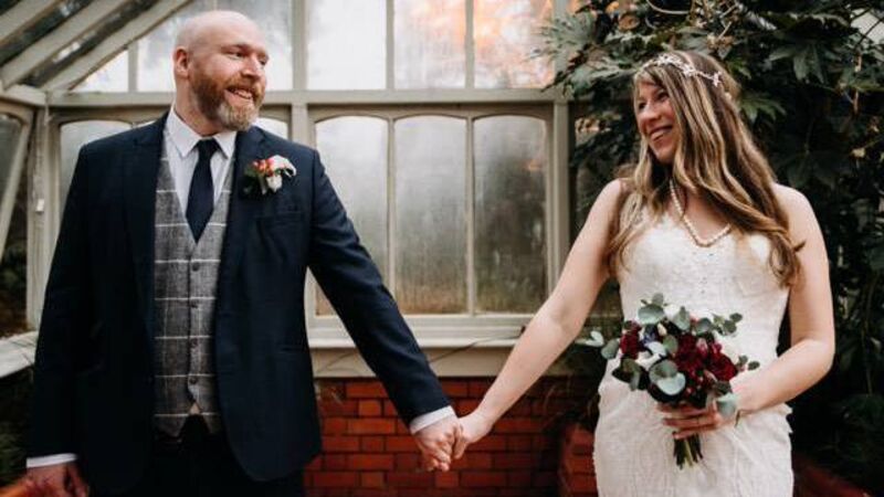 Wedding of the Week: Cork artists wed in an intimate ceremony Wedding of the Week: Cork artists wed in an intimate ceremony