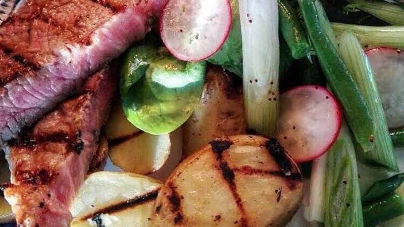 Butter them up with a juicy Irish steak cooked on the BBQ
