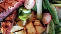 Butter them up with a juicy Irish steak cooked on the BBQ