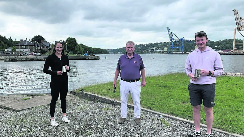 Natalie and Colm are Cork Sculling Ladder time trial champs!