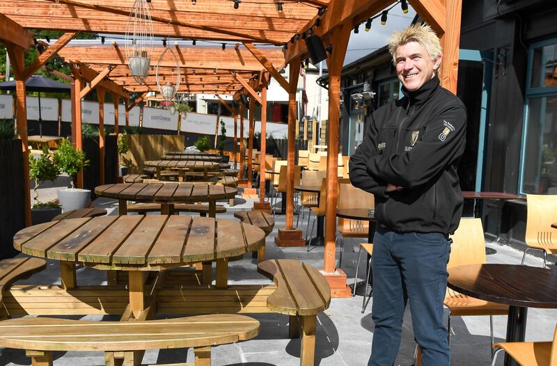  Vincent Bradley who runs the Rendezvous Gastro Pub on the Model Farm Road. Picture: David Keane.