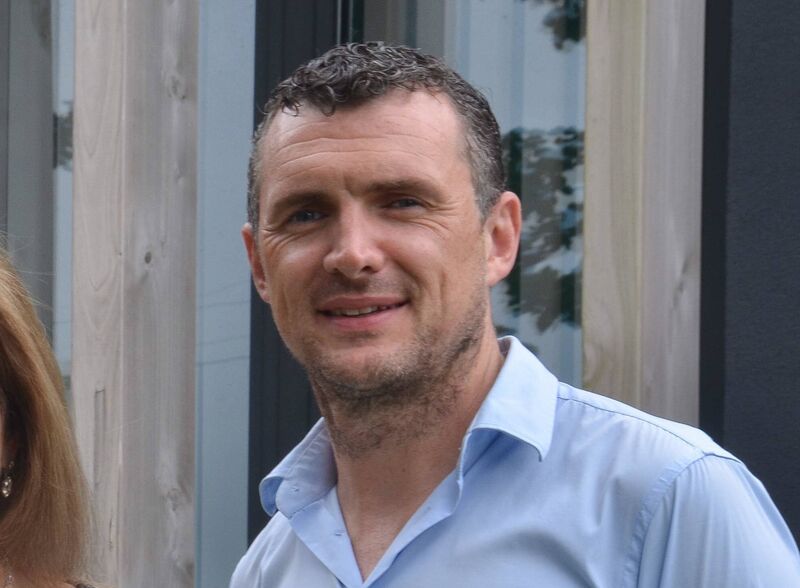 Carrigaline Tidy Towns Chairman, Liam O'Connor, who is also a sitting county councillor.