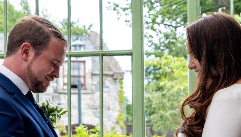  The couple were married in recent weeks at an intimate ceremony in Kildare. Picture: Sheila O'Connor