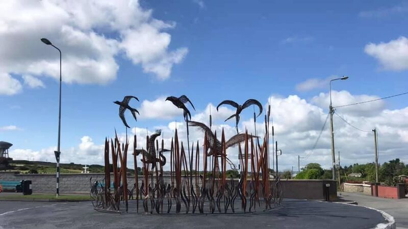 Joy in Cobh as landmark sculpture is restored to former glory following theft incident Joy in Cobh as landmark sculpture is restored to former glory following theft incident