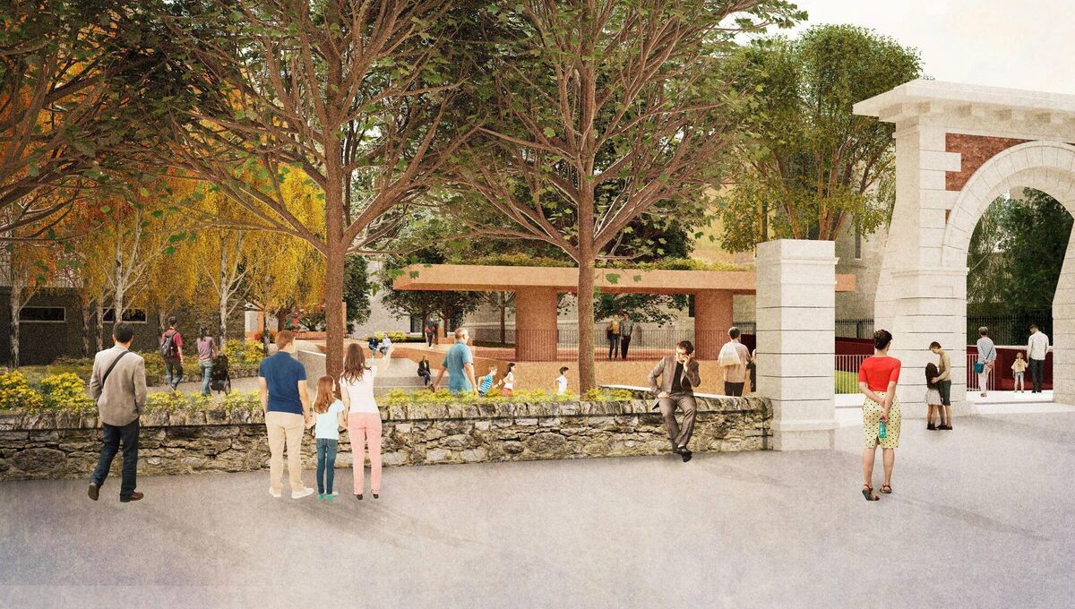 Bishop Lucey Park Grand Parade Street View Bishop Lucey Park Grand Parade Street View