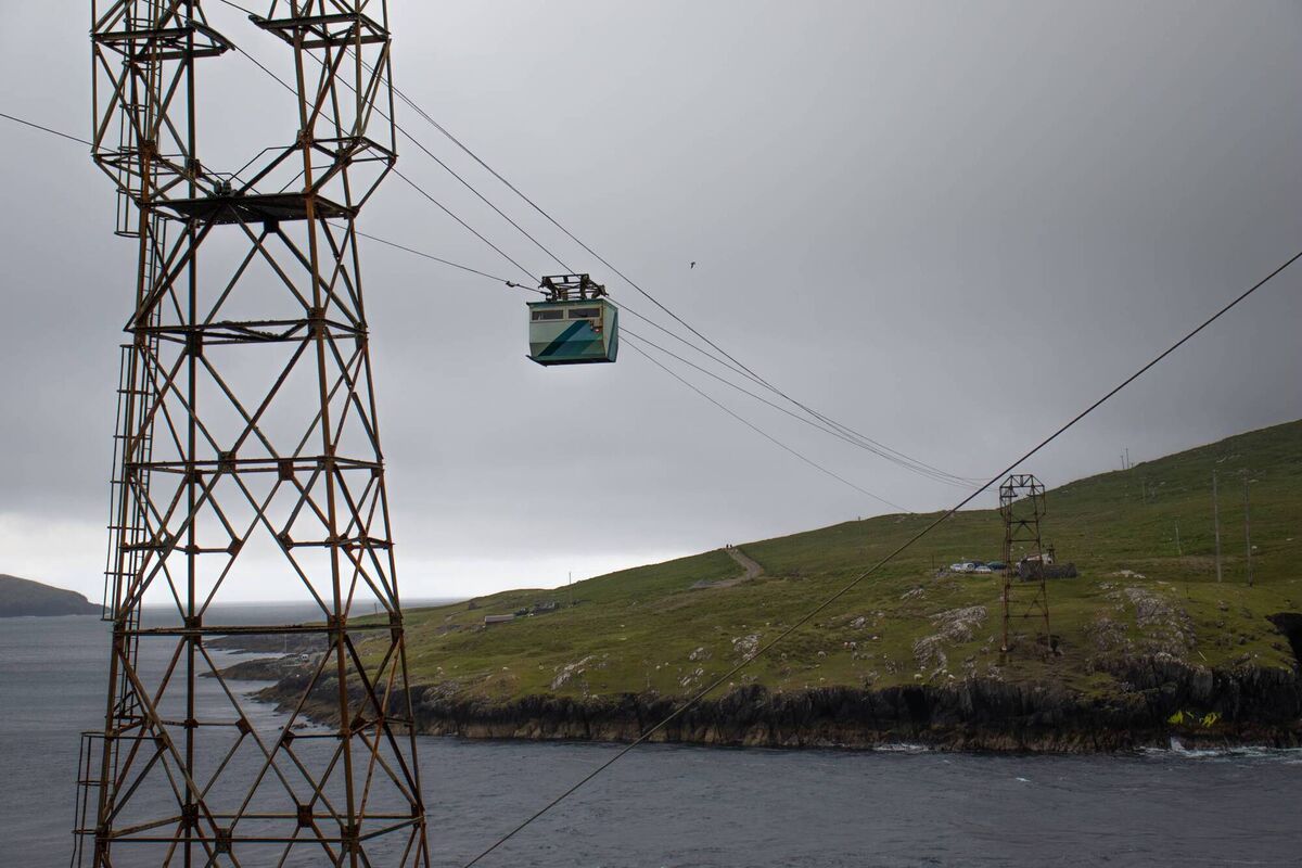The Dursey Cable Car, Ireland’s only cable car. The Dursey Cable Car, Ireland’s only cable car.