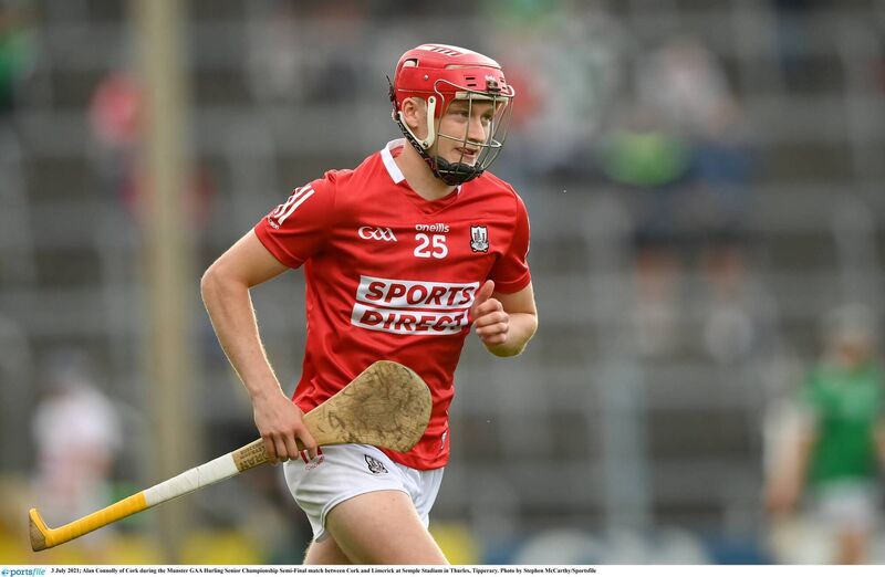 Alan Connolly comes on for Cork in the Munster hurling semi-final against Limerick in Thurles. Picture: Stephen McCarthy/Sportsfile