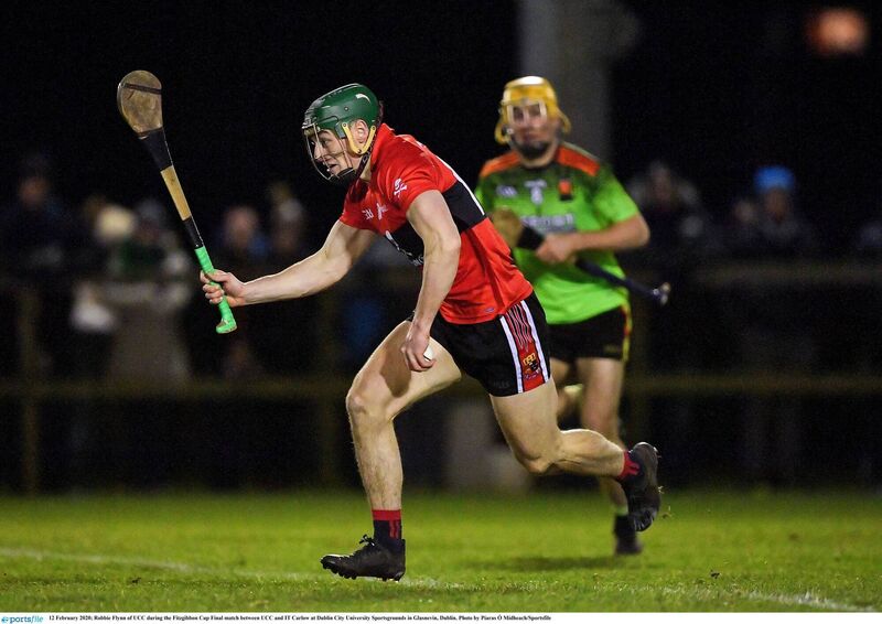 Robbie O'Flynn of UCC during the Fitzgibbon Cup final. Picture: Piaras Ó Mídheach/Sportsfile Robbie O'Flynn of UCC during the Fitzgibbon Cup final. Picture: Piaras Ó Mídheach/Sportsfile