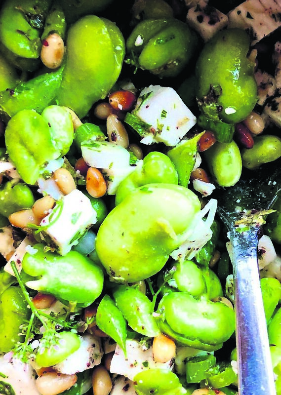 Broad Bean and Feta Salad. Picture: Kate Ryan
Broad Bean and Feta Salad. Picture: Kate Ryan