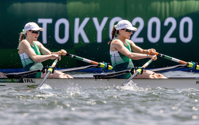 Ireland's Margaret Cremen and Aoife Casey. Picture: INPHO/Morgan Treacy Ireland's Margaret Cremen and Aoife Casey. Picture: INPHO/Morgan Treacy
