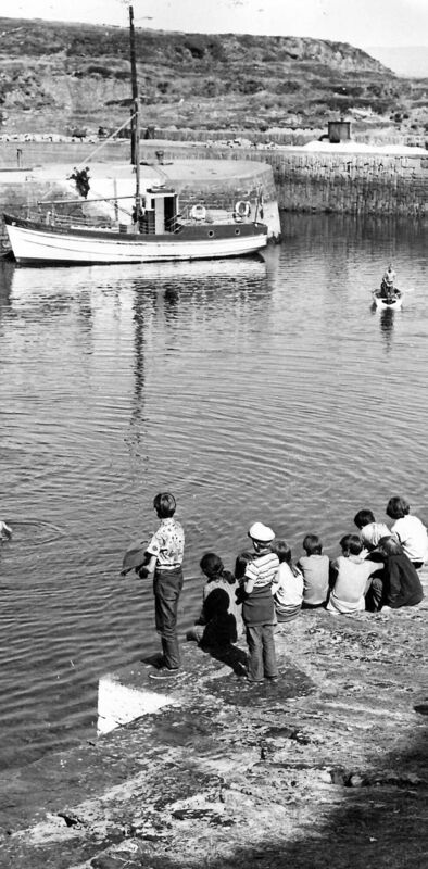 MAKING WAVES: The Baltimore to Cape Clear ferry Naomh Ciaran pictured in July, 1970 MAKING WAVES: The Baltimore to Cape Clear ferry Naomh Ciaran pictured in July, 1970