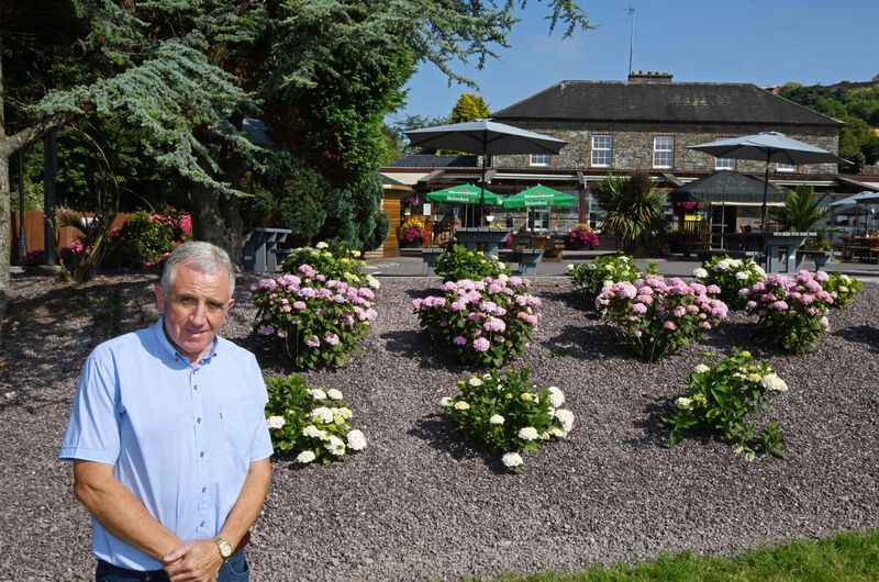 Michael Farrell, owner, at Farrell's Bar, Summerfield, Youghal, Co. Cork. Michael Farrell, owner, at Farrell's Bar, Summerfield, Youghal, Co. Cork.