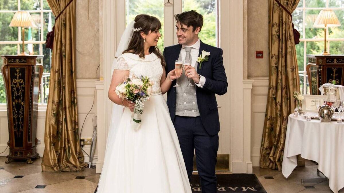 Magic moments on our wedding day