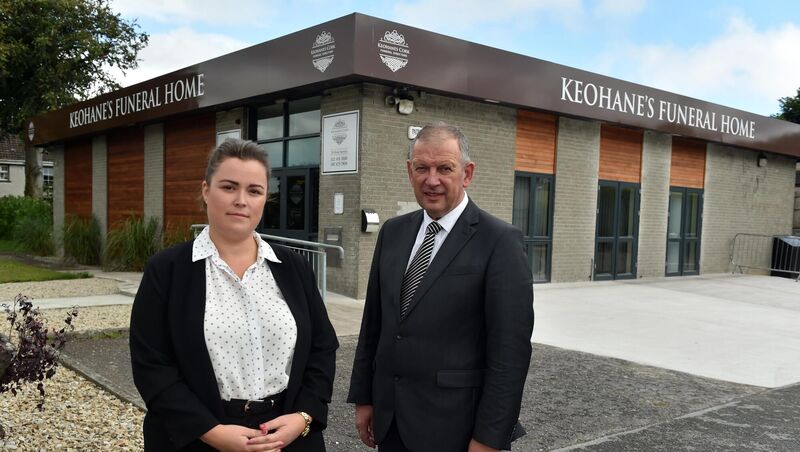 John and Mary Keohane, Keohane's funeral home John and Mary Keohane, Keohane's funeral home