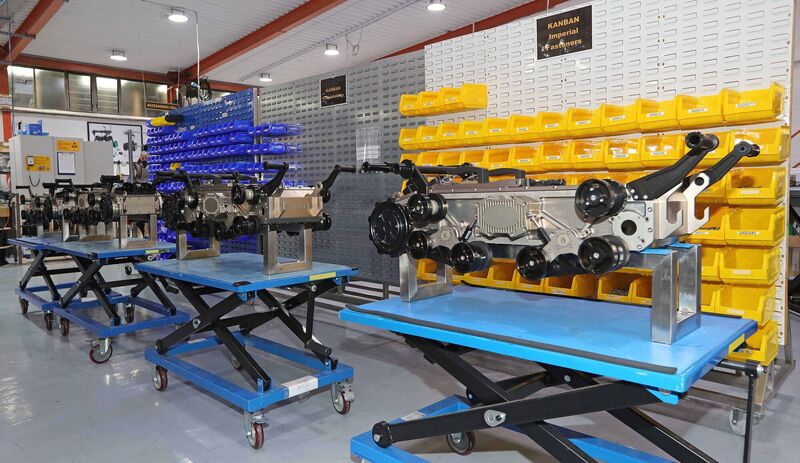  Assembly line. Avenger ROV (Remote Operation Vehicle), at ICP New Tech, Kilbrittain, Co. Cork. Picture: Jim Coughlan.