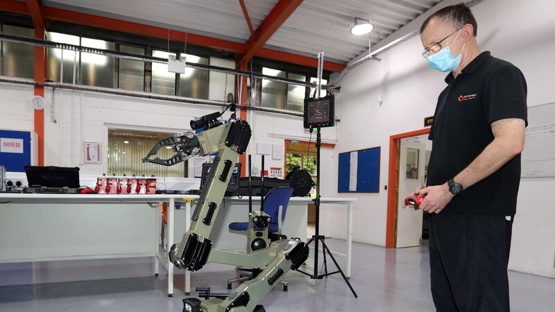 Cork rescue robots set to go global to assist in rescues of landmine casualties Cork rescue robots set to go global to assist in rescues of landmine casualties