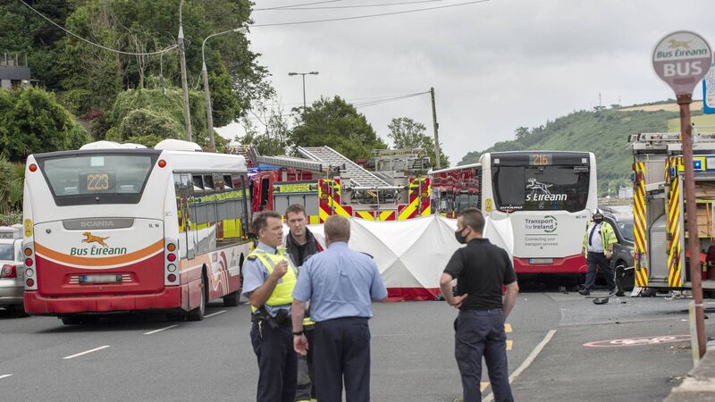 Bus Eireann extends sympathies to families of bus driver (50s) and pedestrian (60s) who died in Monkstown collision