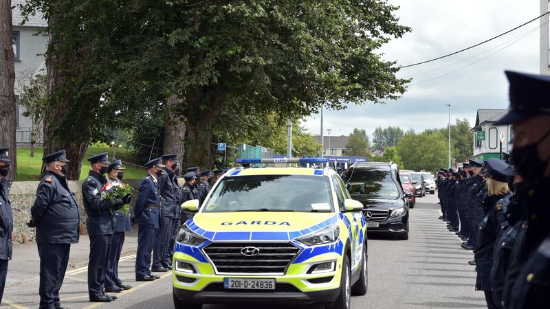 Respects paid to late Macroom Garda on Killarney's streets today