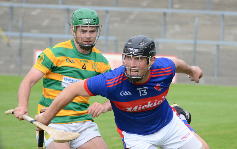 Erin's Own's Eoghan Murphy in the club's new jerseys against Blackrock in 2020. Picture: Howard Crowdy Erin's Own's Eoghan Murphy in the club's new jerseys against Blackrock in 2020. Picture: Howard Crowdy