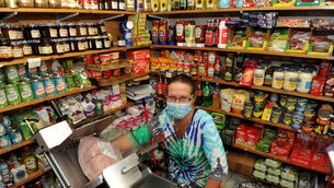 <p>LOVES WHAT SHE DOES: Sheila Murphy, owner of Murphys’ shop on Pearse Street, Kinsale, Co Cork. 	Picture: Larry Cummins</p>