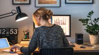 Woman Working From Home