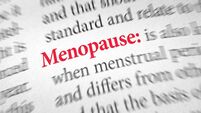 Definition of the word Menopause in a dictionary