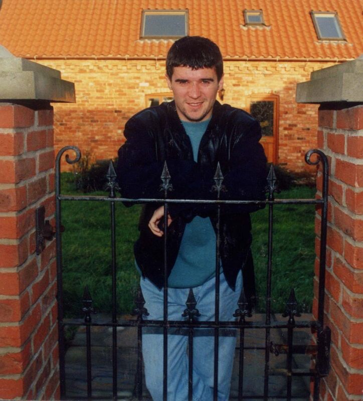 Roy Keane when he was with Forest in 1992. Picture: Eddie O'Hare