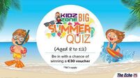 Our Big Kids Summer Quiz (Aged 8 to 12)