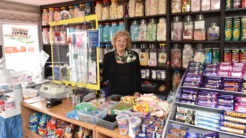 A seaside corner shop in County Cork that still serves ice cream wafer sandwiches A seaside corner shop in County Cork that still serves ice cream wafer sandwiches