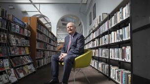 <p>A WORLD OF WONDER AWAITS: Cork City Librarian David O’Brien in Cork City Library on Grand Parade. Picture: Clare Keogh</p>