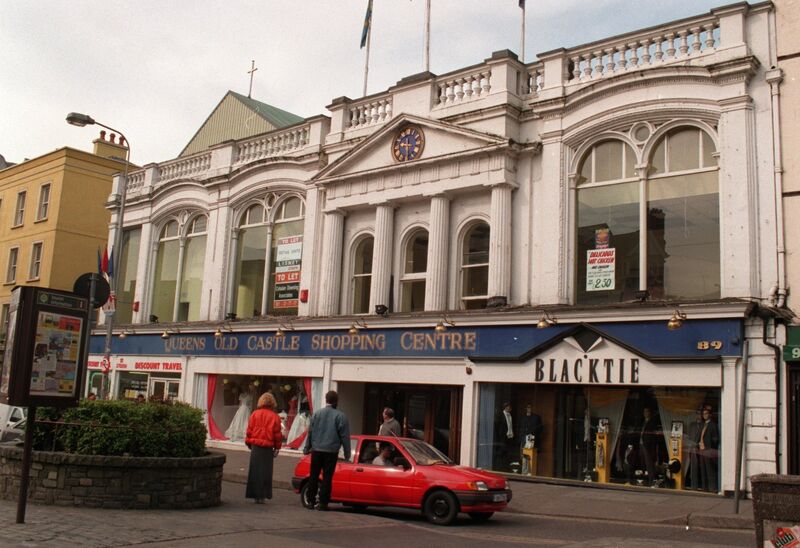 The Queens Old Castle Shopping Centre pictured from Daunt Square in 1996. Picture: Dan Linehan The Queens Old Castle Shopping Centre pictured from Daunt Square in 1996. Picture: Dan Linehan