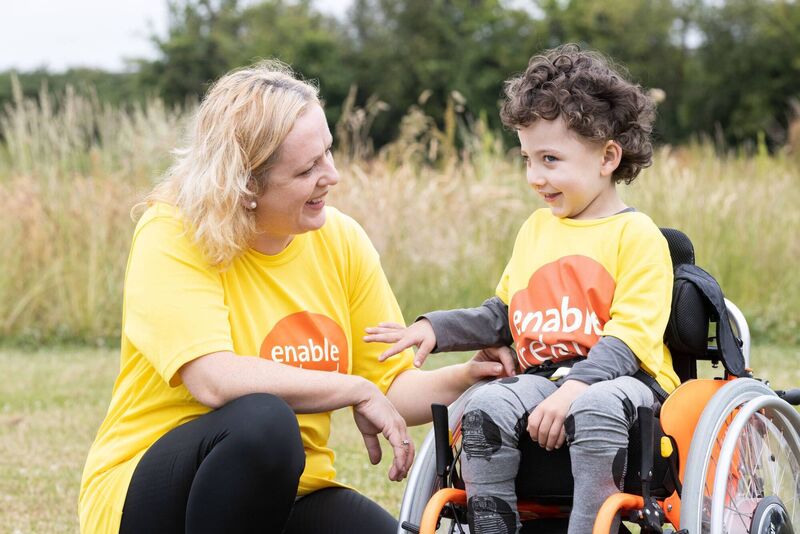 Mother and son Adam and Therese Clarke. Picture: Darragh Kane