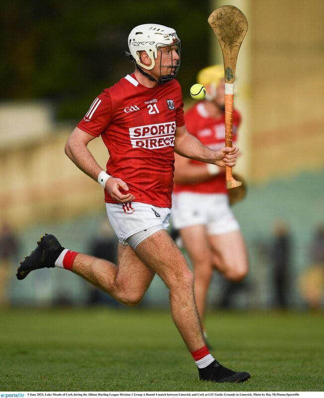 Cork midfielder Luke Meade uses a Sweeney Hurley. Picture: Picture: Ray McManus/Sportsfile