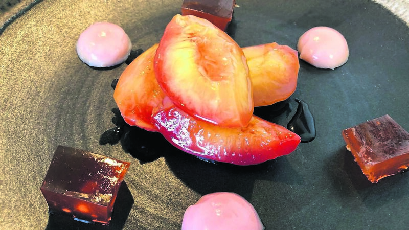 Recipe: Elderflower and Peach Plate Recipe: Elderflower and Peach Plate
