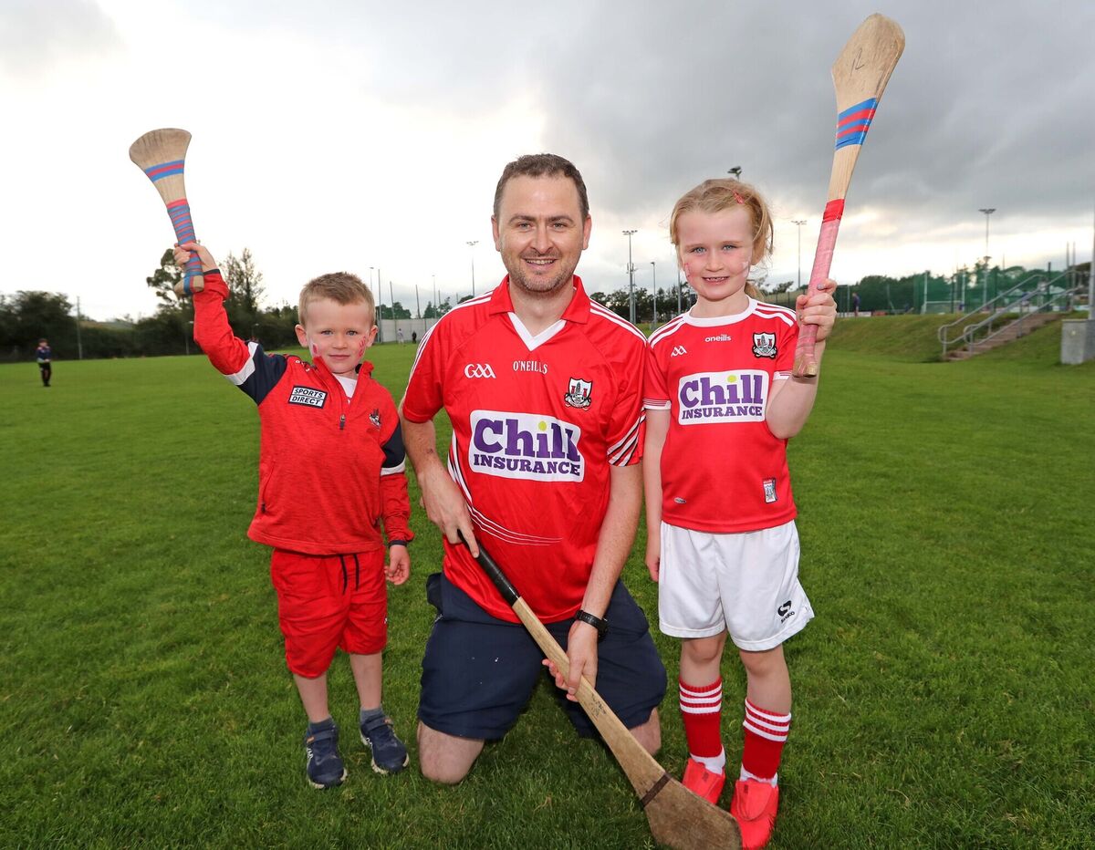  Aaron, William and Faye McSweeney. Picture: Jim Coughlan.