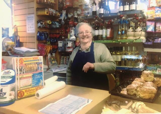 Margaret McCarthy behind the counter of Motherway in Cloyne. Margaret McCarthy behind the counter of Motherway in Cloyne.