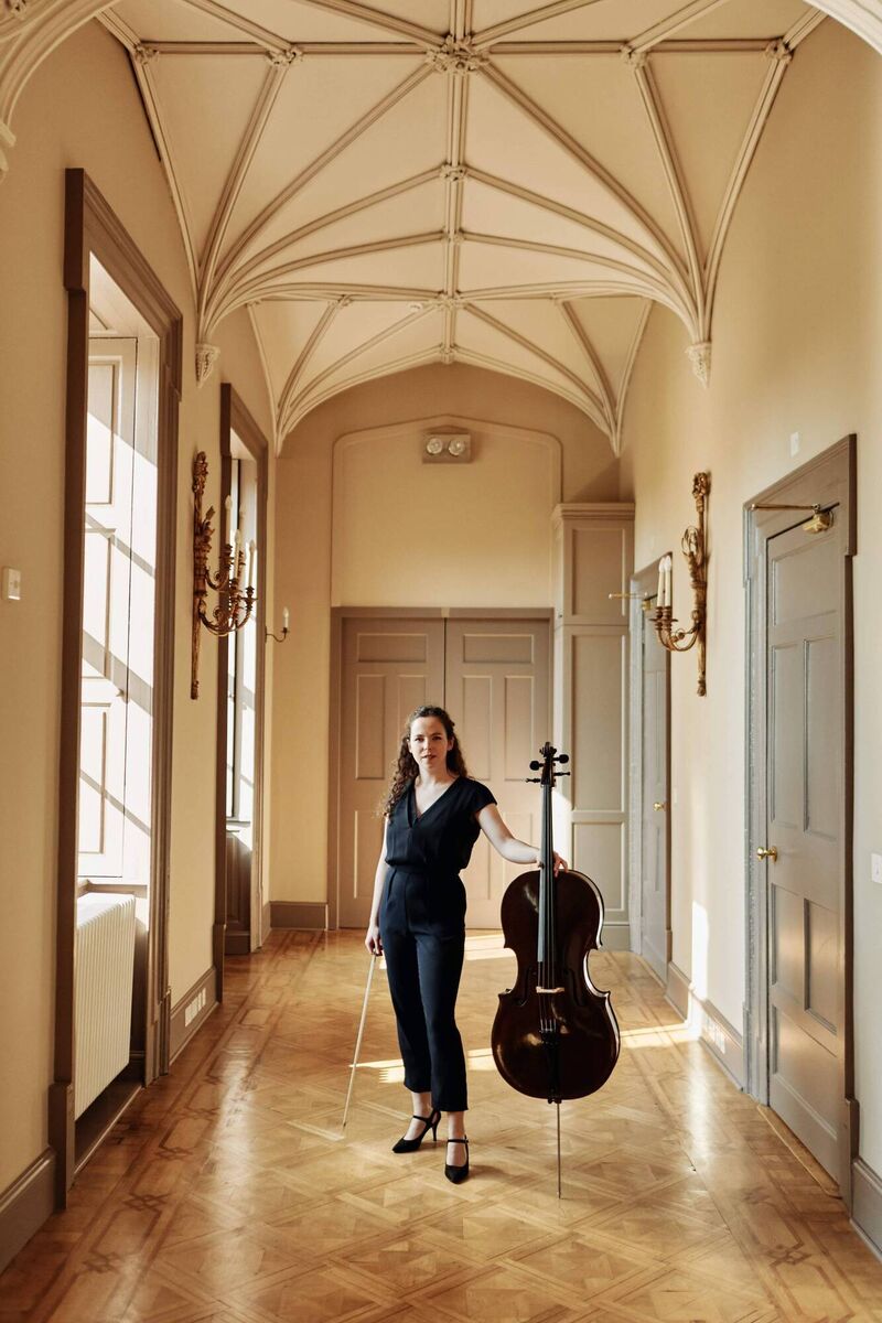 Cellist Sinead O’Halloran. Cellist Sinead O’Halloran.