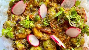 <p>Broad Bean Masala Picture: Kate Ryan</p>