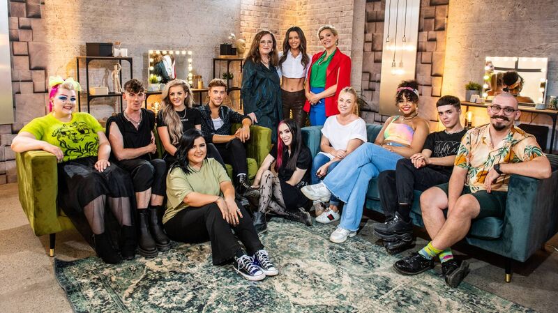 Maura Higgins and the contestants, including Cork woman Jade Foley. Maura Higgins and the contestants, including Cork woman Jade Foley.