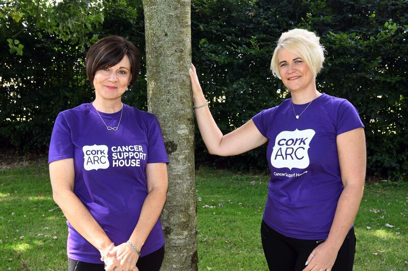 Emma Slattery (left) and her sister Donna Linehan, getting ready for the mini marathon. Emma Slattery (left) and her sister Donna Linehan, getting ready for the mini marathon.