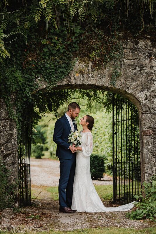 The couple said family and friends were a huge help and ensured their wedding day was so special. The couple said family and friends were a huge help and ensured their wedding day was so special.