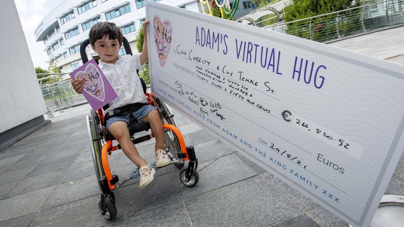 Cork's Adam King raises more than a quarter of a million euro for hospitals Cork's Adam King raises more than a quarter of a million euro for hospitals