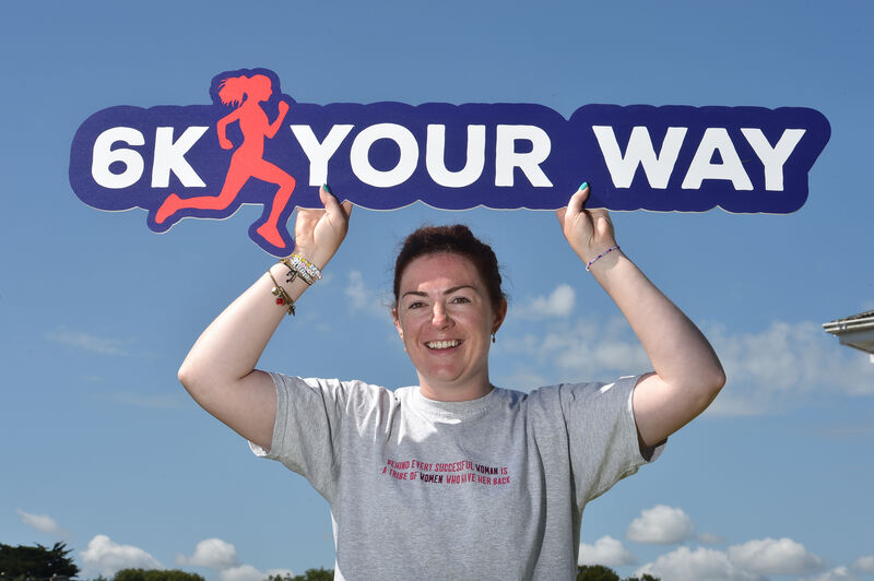 WoW! columnist Eimear Hutchinson was our ambassador for our first virtual mini marathon last year. Picture: Dan Linehan