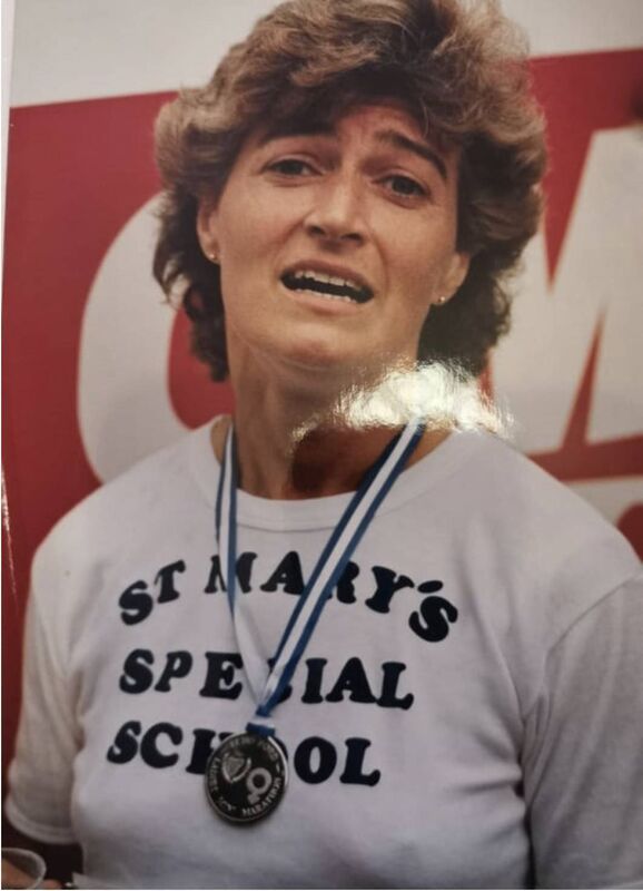 Mary Lee taking part in The Echo Women's Mini Marathon in previous years.