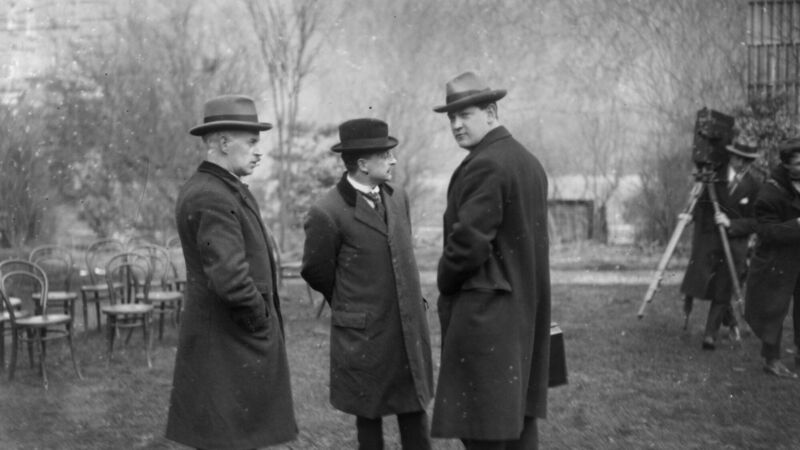 What was in the news 100 years ago today? 'Peace deal with Britain inches closer'