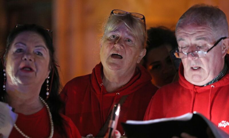 Caitriona Twomey, Cork Penny Dinners & High Hopes Choir. Cork Penny Dinner, remembrance service for World Suicide Prevention day as part of their Bridges of Hope Initiative, at Albert Quay, Cork. Caitriona Twomey, Cork Penny Dinners & High Hopes Choir. Cork Penny Dinner, remembrance service for World Suicide Prevention day as part of their Bridges of Hope Initiative, at Albert Quay, Cork.