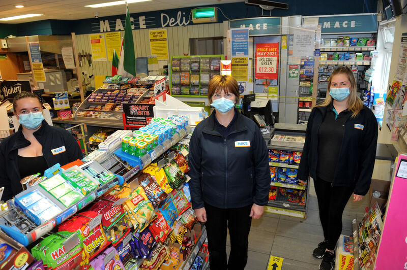 Staff Marie Clare Coughlan, Geraldine Crowley and Eadaoin O'Flynn, who is 5th generation of the O'Flynn's. Picture: Larry Staff Marie Clare Coughlan, Geraldine Crowley and Eadaoin O'Flynn, who is 5th generation of the O'Flynn's. Picture: Larry