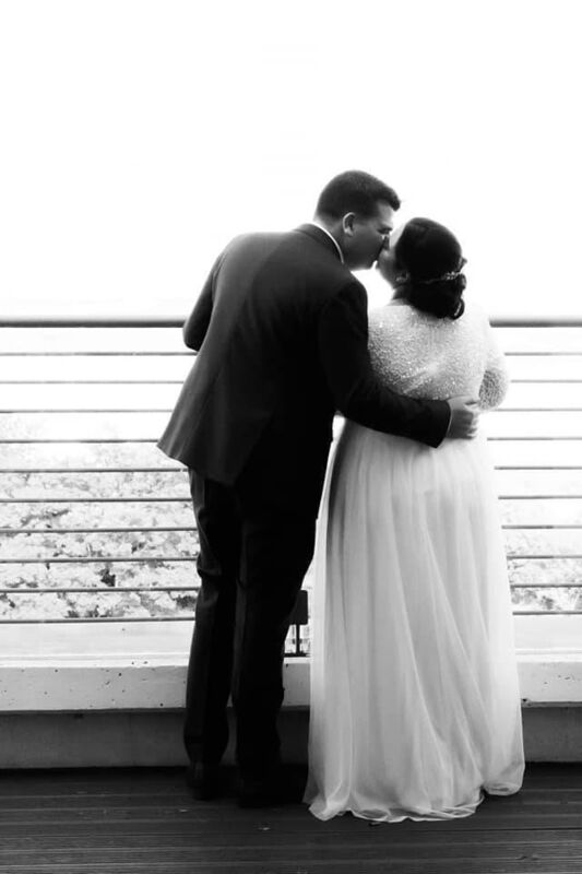 The couple were wed back in 2020 during the first lockdown, with just their parents, but had their reception in summer 2021. The couple were wed back in 2020 during the first lockdown, with just their parents, but had their reception in summer 2021.