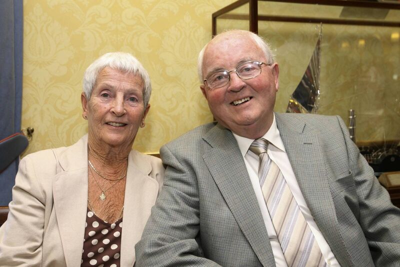 Billa pictured with wife Nell. Billa pictured with wife Nell.