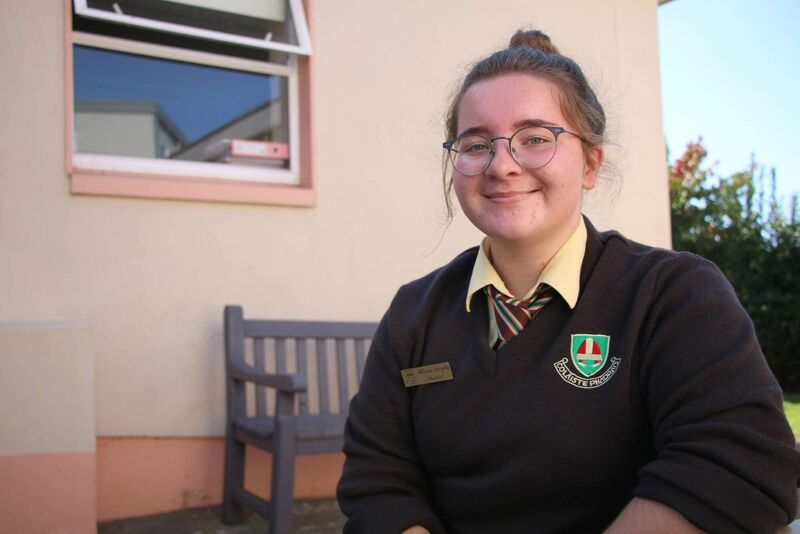 Sixth-year student of St Patrick's College, Allana Murphy.